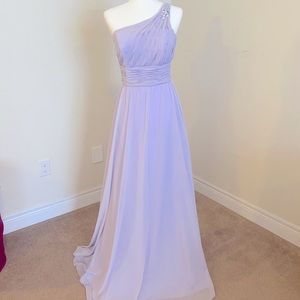 Mori Lee - Lilac Chiffon Evening Gown Size 6